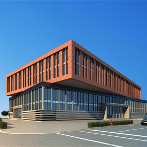 现代 建筑 图书馆档案馆