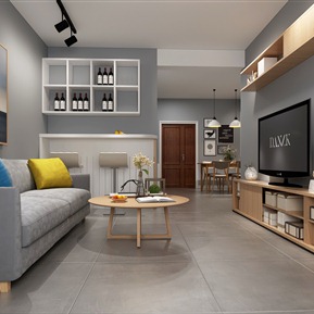 北欧 客餐厅 小户型客餐厅