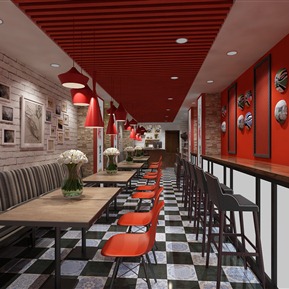 工业LOFT 餐厅 冒菜馆