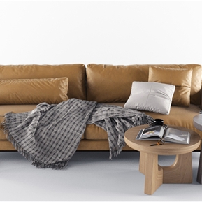 现代 双人沙发 沙发