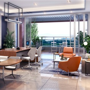 现代 办公室 董事长经理办公室