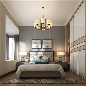 新中式 卧室
